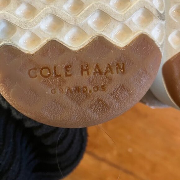 Cole Haan tan suede faux fleece lined sneakers. Super light, soft and comfy. - Picture 7 of 10
